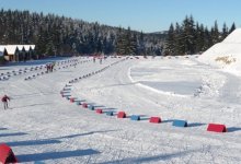 Cross country skiing on Kubalonka